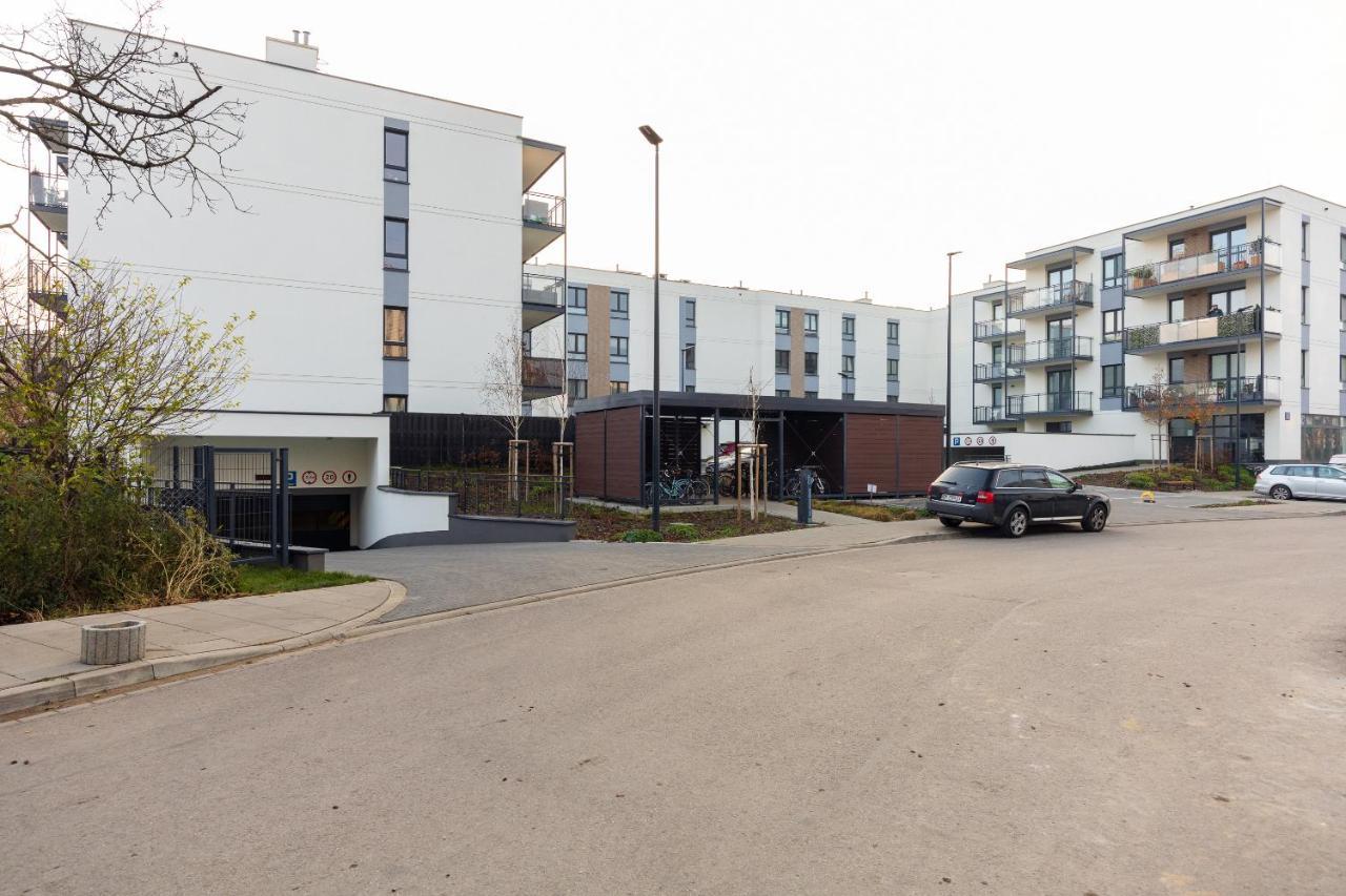 Budki Szczesliwickie Business Apartment Warschau Exterior foto
