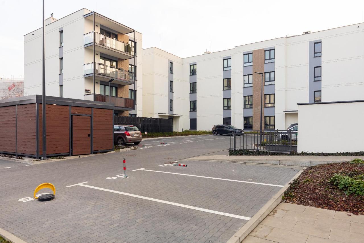 Budki Szczesliwickie Business Apartment Warschau Exterior foto