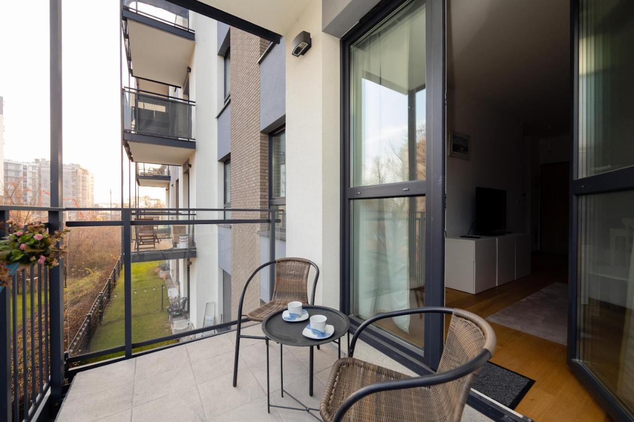 Budki Szczesliwickie Business Apartment Warschau Exterior foto